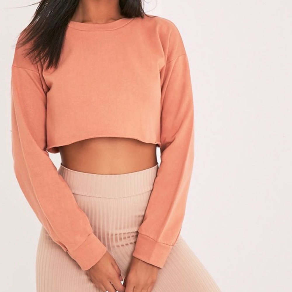 PRETTYLITTLETHING CROPPED SWEATER / CROP TOP PLT